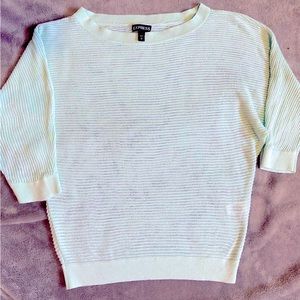 Express dolman mint knit top!